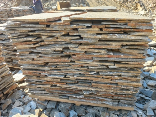 Плитняк серицит облицовочный 10-20мм купить в Среднеуральске